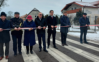 Otwarto pierwszy odcinek wyremontowanej drogi. „Długo na nią czekaliśmy”